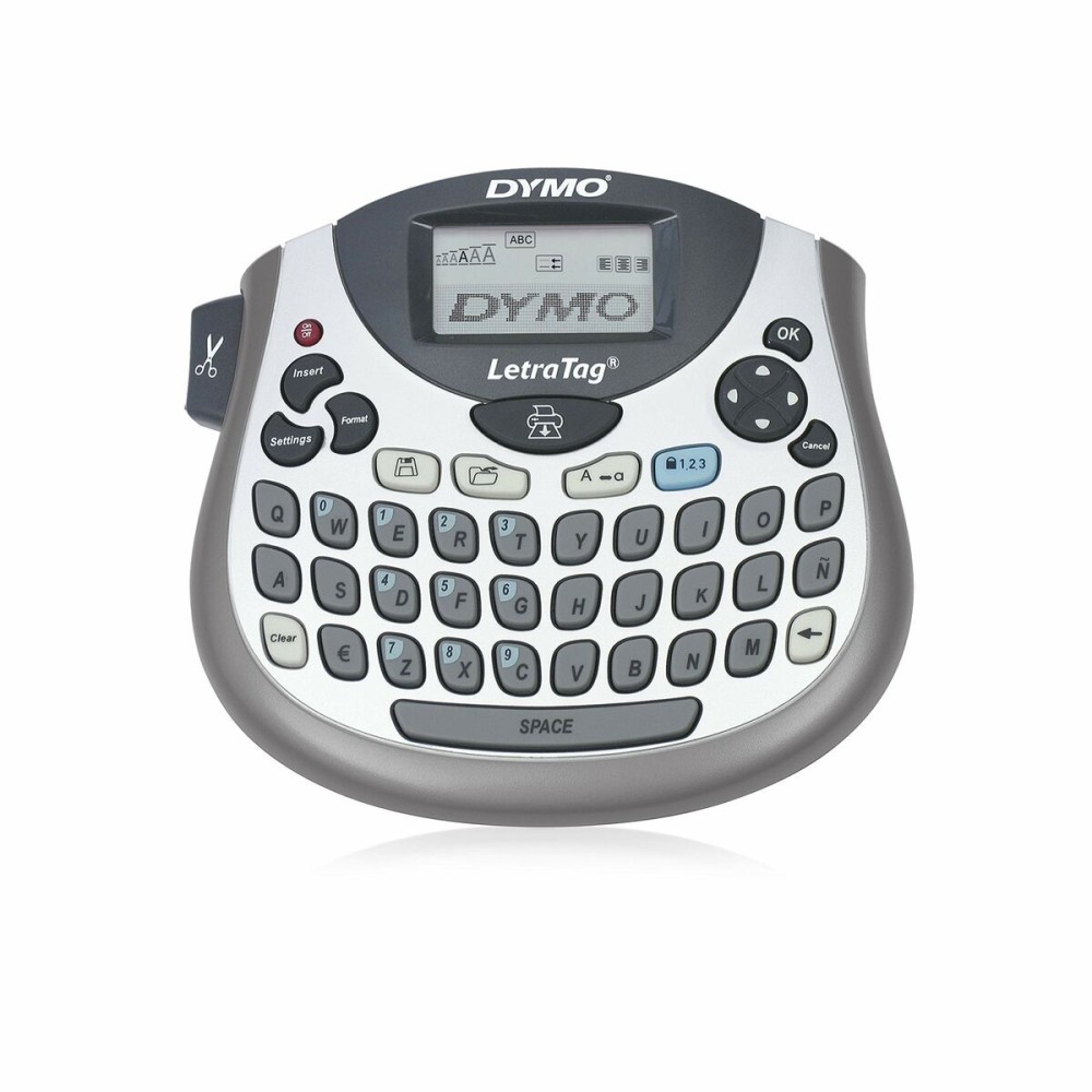 Etichettatrice Elettrica Portatile Dymo LetraTag 100T Argentato