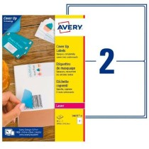 Printer Labels Avery L4611 199,6 x 143,5 mm White 25 Sheets (5 Units)