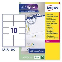 Etichette per Stampante Avery L7173 99,1 x 57 mm Bianco 100 fogli (5 Unità)