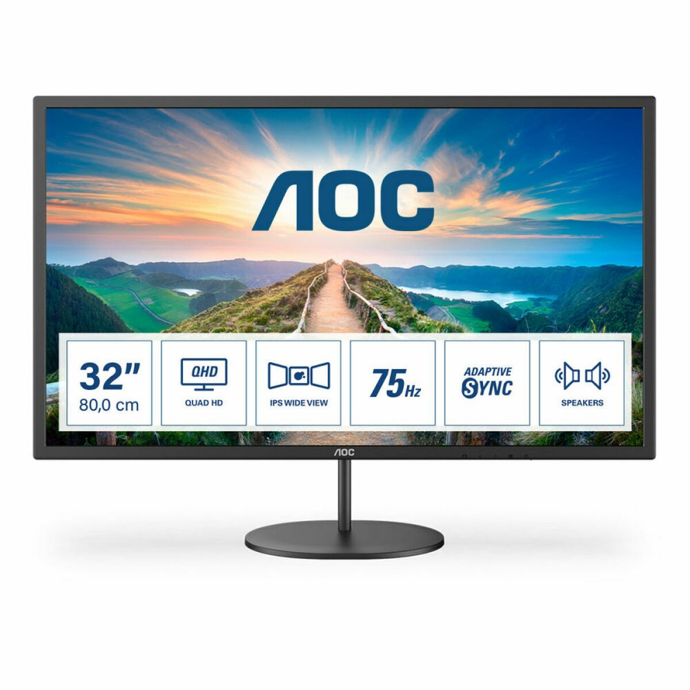 MonitorAOCQ32V432"QHDIPS75Hz