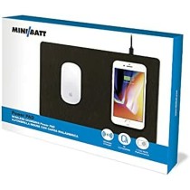 Mousepad mit Qi Wireless Ladegerät MiniBatt Schwarz