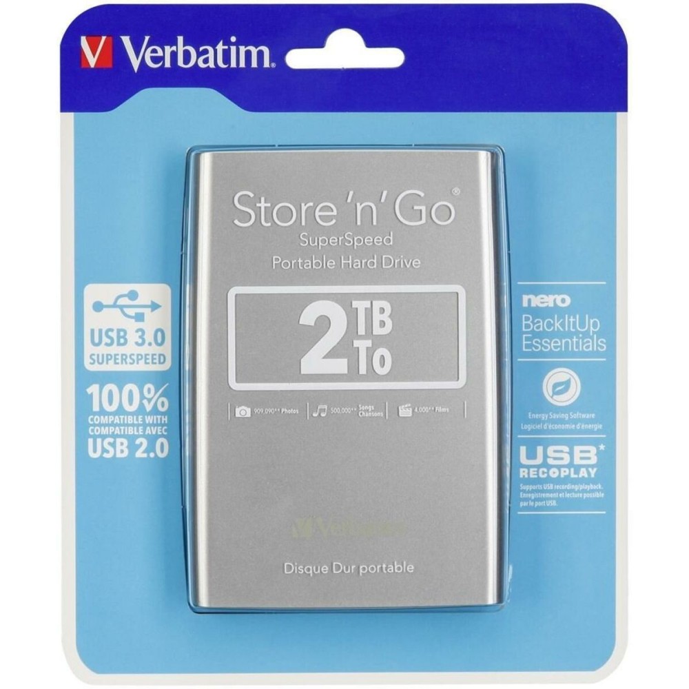 Externe Festplatte Verbatim Store 'n' Go  2 TB USB 3.0 HDD