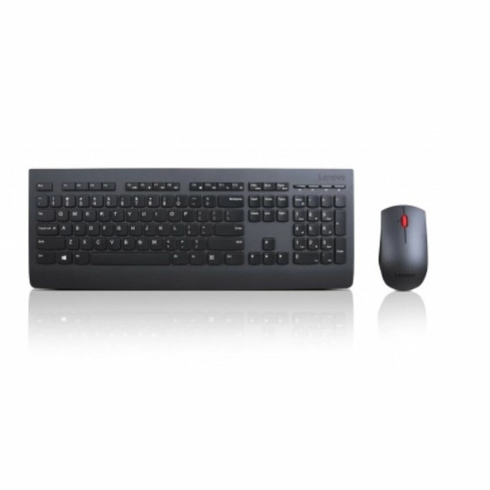 KeyboardandWirelessMouseLenovo4X30H56823BlackSpanishQwerty