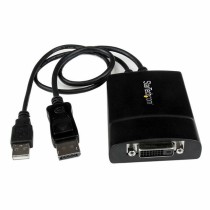 AdaptadorDisplayPortparaadaptadorDVIStartechDP2DVID2Preto