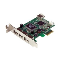 PCICardStartechPEXUSB4DP