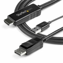 AdaptadorDisplayPortparaHDMIStartechHD2DPMM3M3mPreto