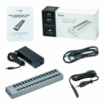 HubUSBi-TecU3CHARGEHUB16Grau90W