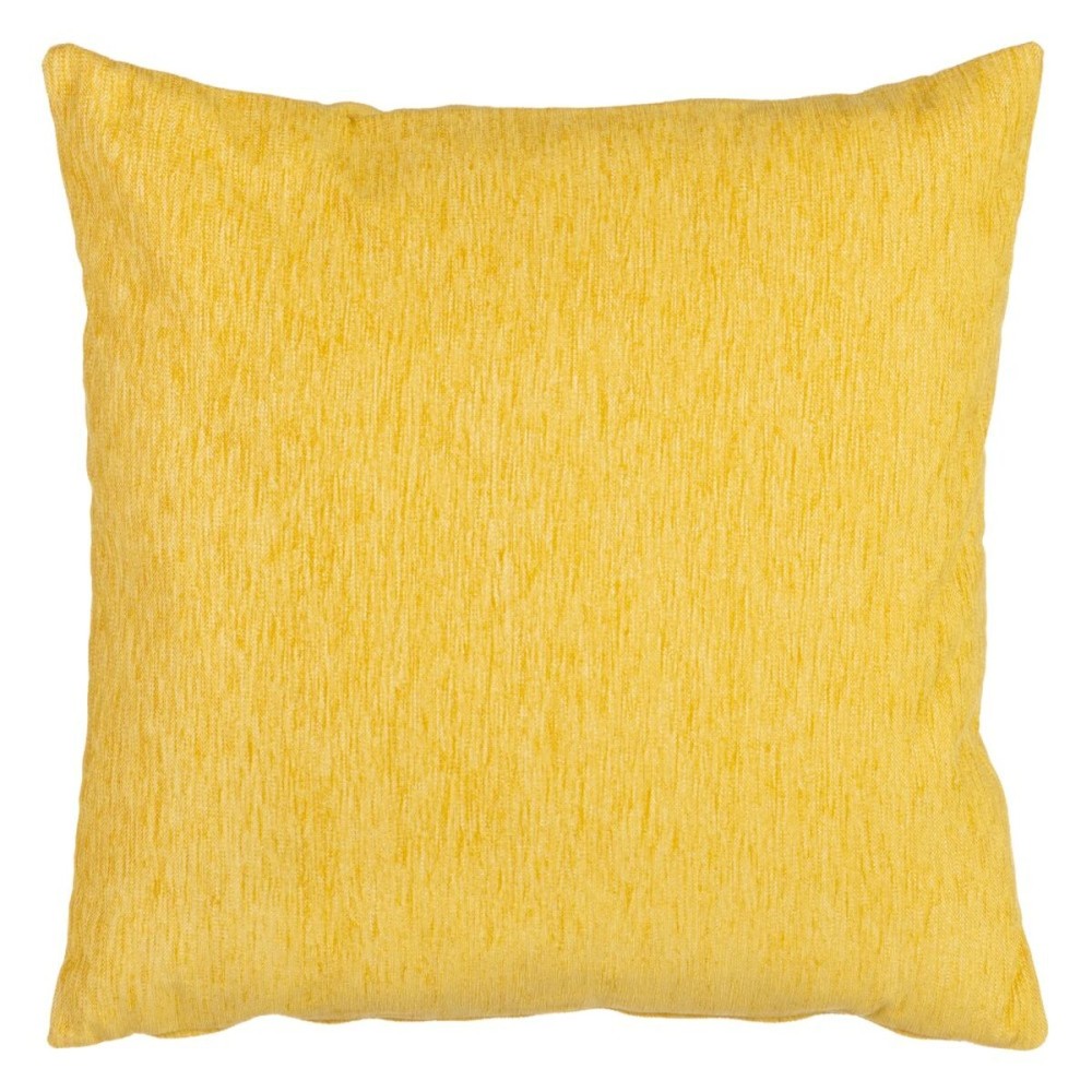 Cushion Polyester 60 x 60 cm Acrylic Mustard