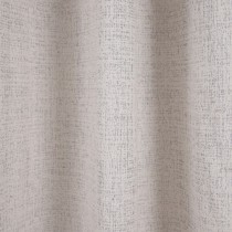 Curtain Beige Polyester Silver 100% cotton 140 x 260 cm