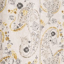 Curtain Ameba 100% cotton 140 x 260 cm Mustard