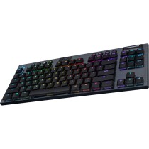 Drahtlose Tastatur Logitech 920-010589 Portugiesisch Schwarz