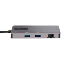 Hub USB Startech 120B-USBC-MULTIPORT Cinzento