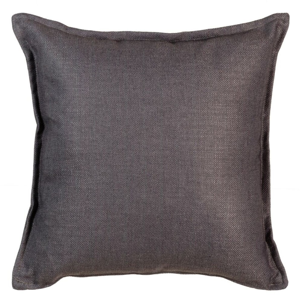 Kissen Polyester Dunkelgrau 45 x 45 cm