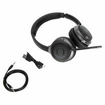 Auriculares com microfone Targus AEH104GL Preto