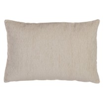 Cushion Beige Polyester Acrylic 60 x 40 cm