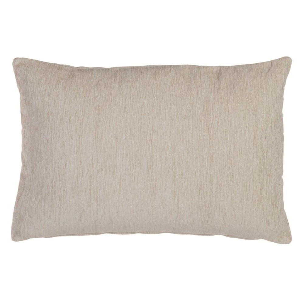 Cuscino Beige Poliestere Acrilico 60 x 40 cm