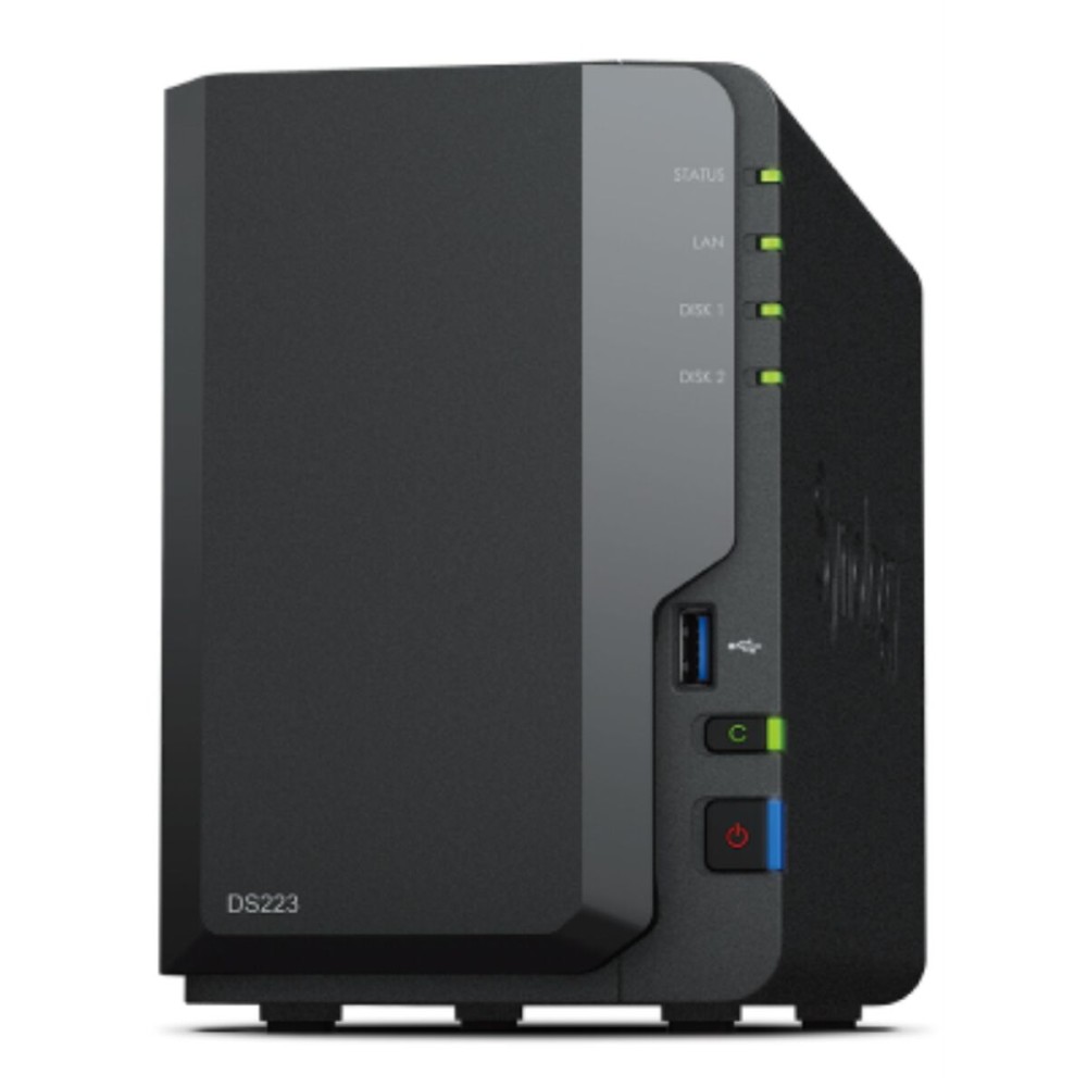 Armazenamanto em Rede NAS Synology DS223 Realtek Preto