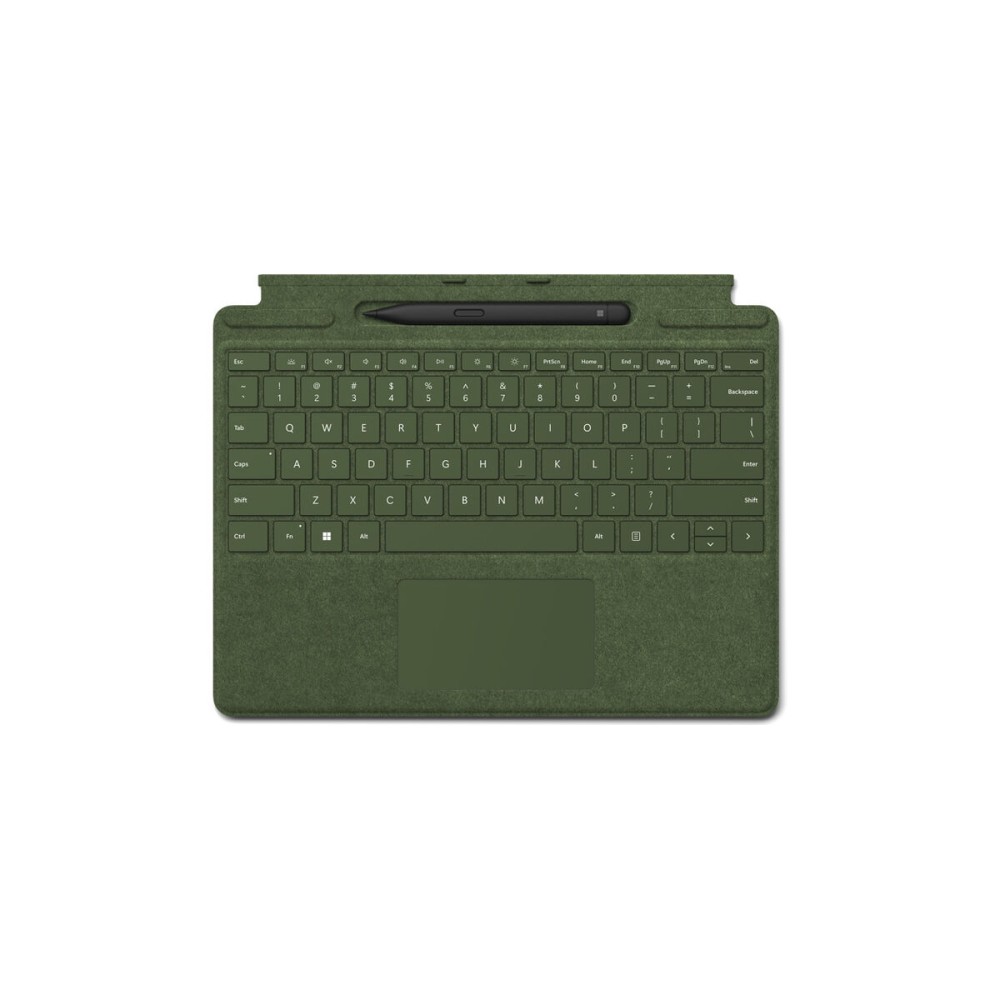 Tastiera Microsoft 8X6-00132 Qwerty in Spagnolo Verde