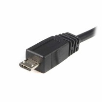 Cabo USB para Micro USB Startech UUSBHAUB2M           USB A Micro USB B Preto