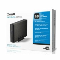 Caixa externa TooQ TQE-3520B HD 3.5" IDE / SATA III USB 2.0 Preto