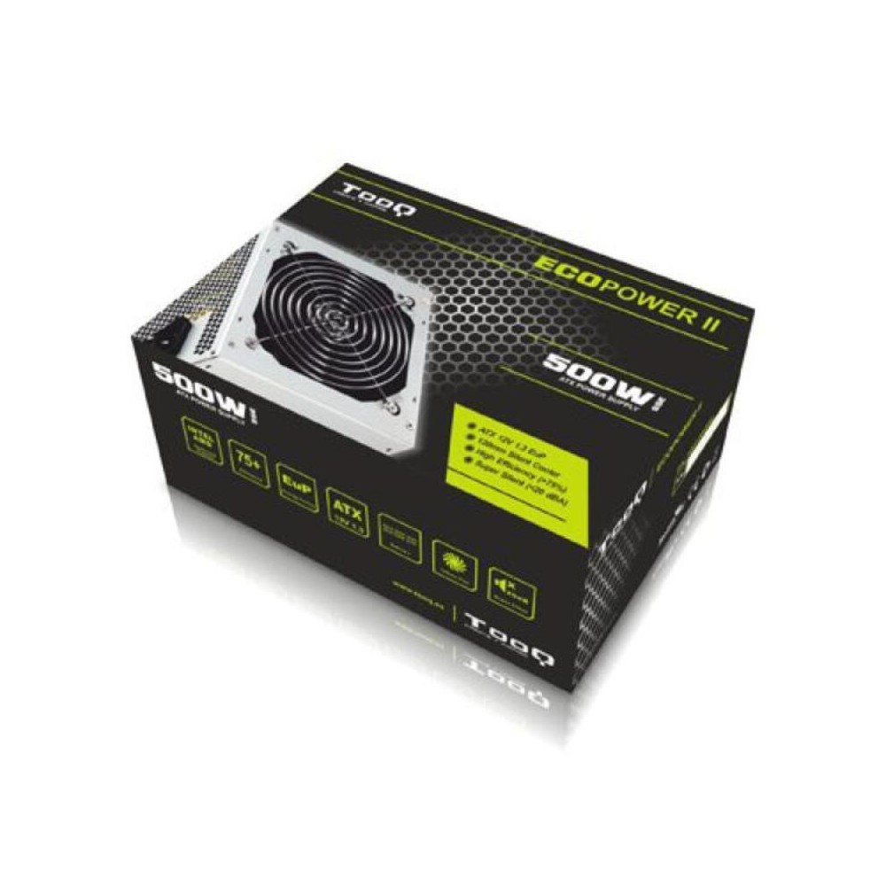 Power supply TooQ TQEP-500SSE ATX 500W Silver-covered