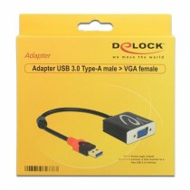 Adattatore USB 3.0 con VGA DELOCK 62738 20 cm Nero