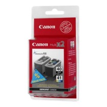 Original Ink Cartridge (pack of 2) Canon PG-40/CL41 Black Tricolour Yellow Cyan Magenta Yes