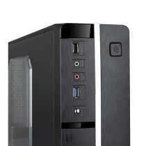 Caixa Minitorre Micro ATX com Fonte de Alimentação TooQ TQC-3005U3 Slim USB 3.0