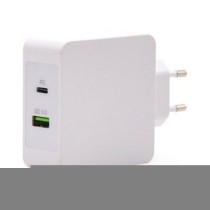 USB-Ladegerät für  die Wand TooQ TQWC-2SC03WT