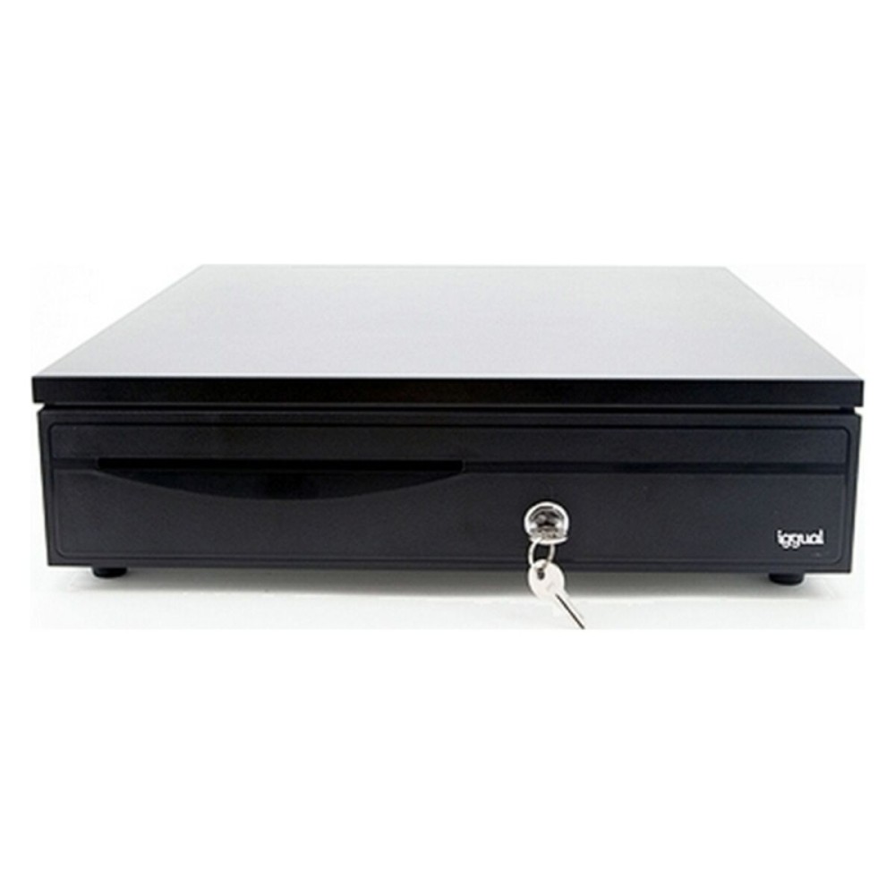 Cash Register Drawer iggual IRON-30 Black