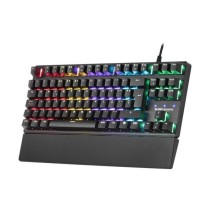 Gaming Tastatur Mars Gaming MKXTKLR Schwarz