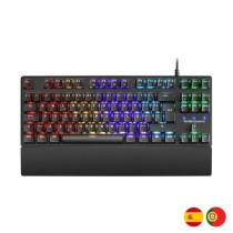 Gaming Tastatur Mars Gaming MKXTKLR Schwarz