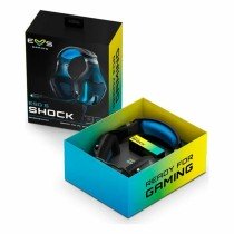 Auriculares con Micrófono Gaming Energy Sistem ESG-5 3.5 mm LED Negro