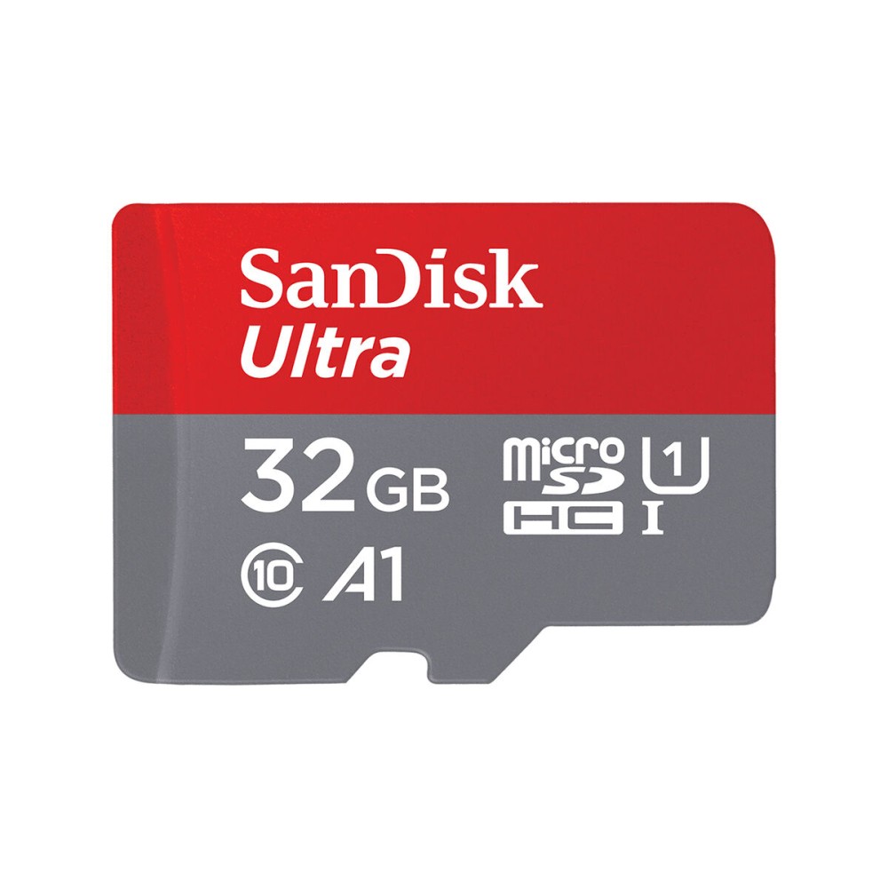 Tarjeta de Memoria Micro SD con Adaptador SanDisk SDSQUNR-032G-GN3MA C10 32 GB