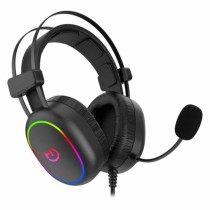 Auricular con Micrófono Gaming Hiditec Erys ARGB Negro Multicolor