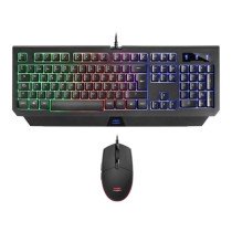 Tastiera e Mouse Gaming Mars Gaming MCP100ES RGB USB Qwerty in Spagnolo