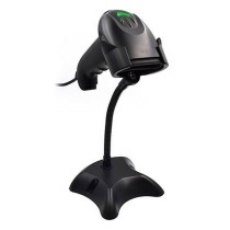 Barcode Reader with Support Ewent EW3420 LED USB Black