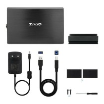 Invólucro de Disco Rígido TooQ TQE-3531B 3,5" USB 3.0 Preto