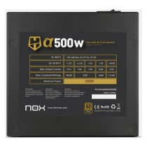 Fonte de Alimentação NOX NXHUMMERA500WBZ 500W Preto 500 W