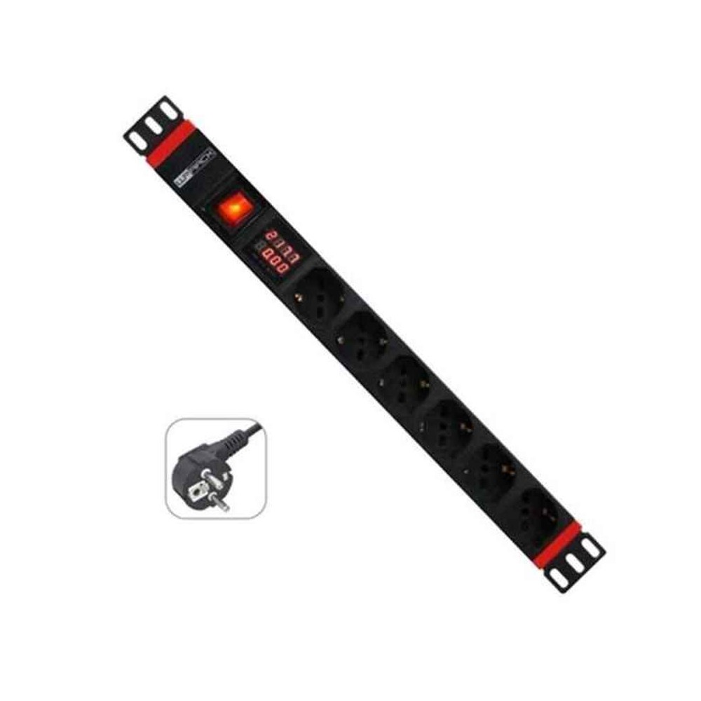 Extensor 19" 6 Tomas Schuko WP WPN-PDU-G03-06