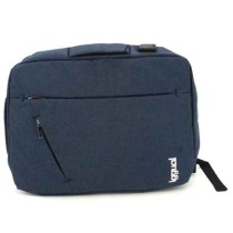 Laptop Backpack iggual IGG317051 Blue 15,6" Impermeable Anti-theft