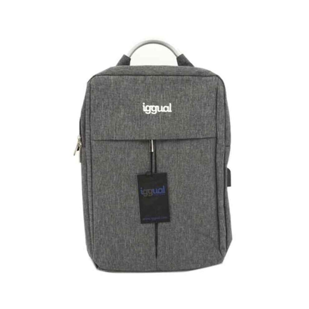 Laptoptasche iggual All Tech In 15,6" Wasserfest Grau