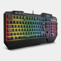 Keyboard with Gaming Mouse Krom NXKROMKRSHRSP RGB