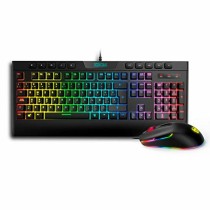 Teclado e Rato para Vídeojogos Krom NXKROMKLYSSP RGB