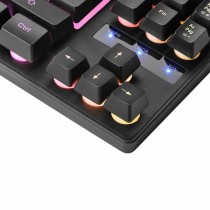 Gaming Tastatur Mars Gaming MKTKLES LED RGB Spanisch Schwarz Qwerty Spanisch