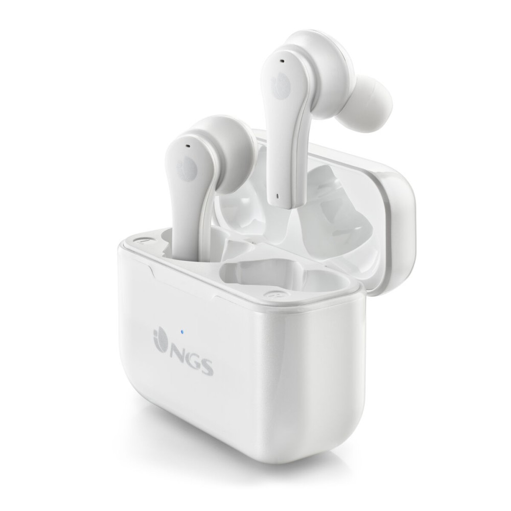 Bluetooth-Kopfhörer NGS ARTICA BLOOM WHITE Weiß Schwarz