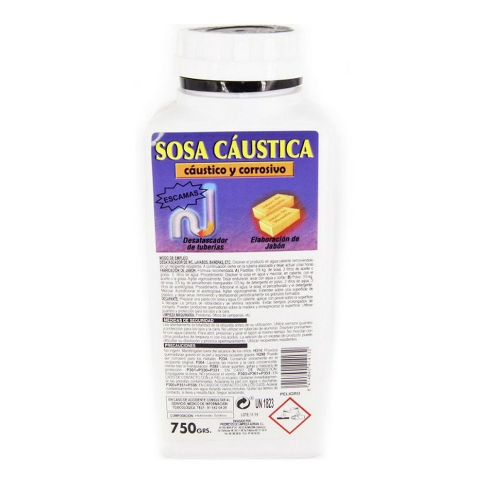 Soda caustica Productos Adrian S.L. 750 g (750 g)