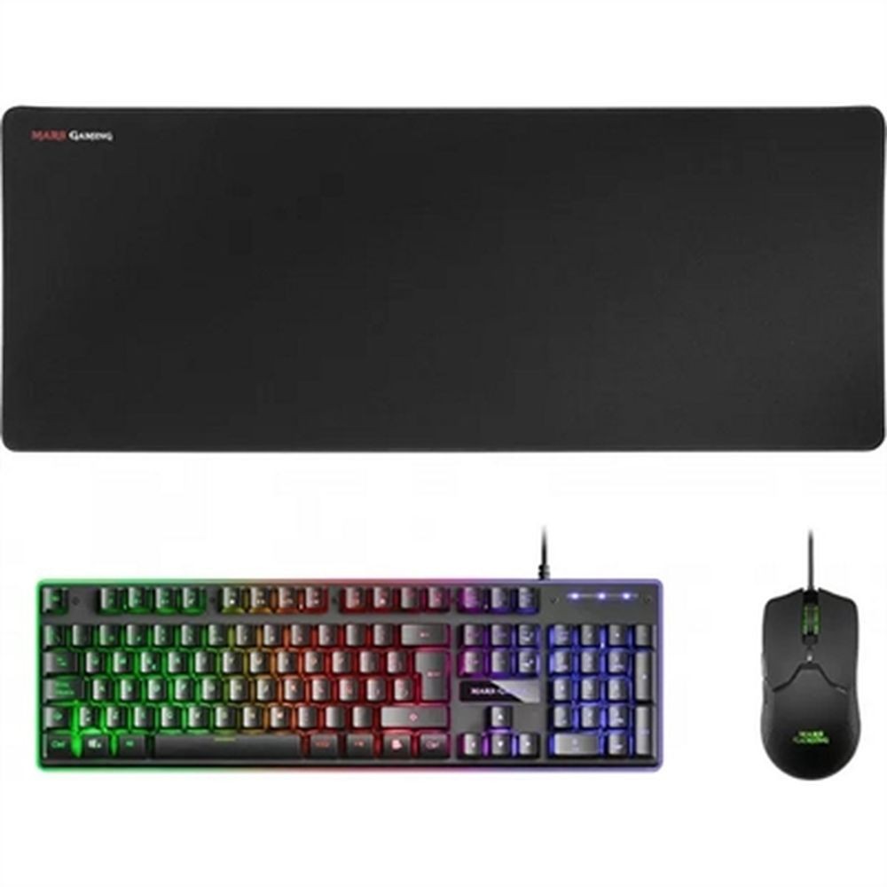 Tastiera e Mouse Gaming Mars Gaming MCPX