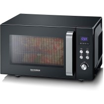 Microondas com Grill Severin 7763        25L 900 W Preto