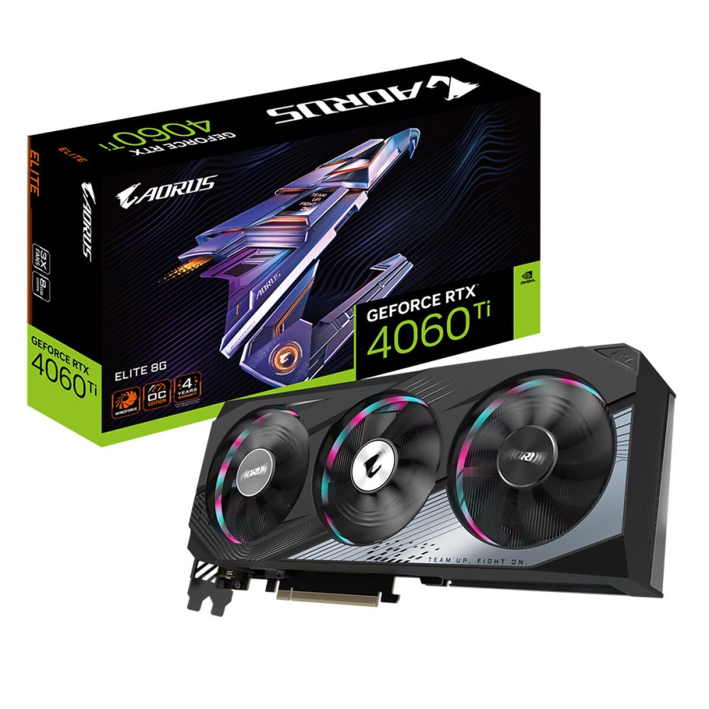 Grafikkarte Gigabyte GV-N406TAORUS E-8GD 8 GB GDDR6 Geforce RTX 4060 Ti